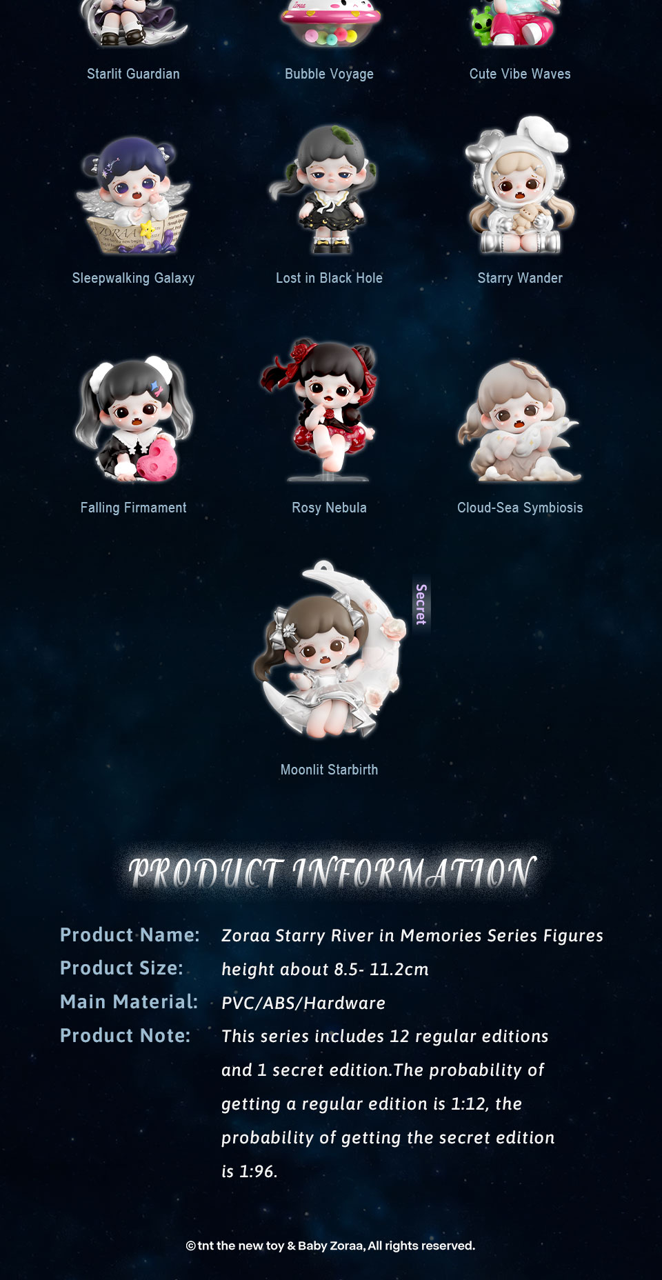 Zoraa Starry River in Memories Series Figures | Buy Blind Box