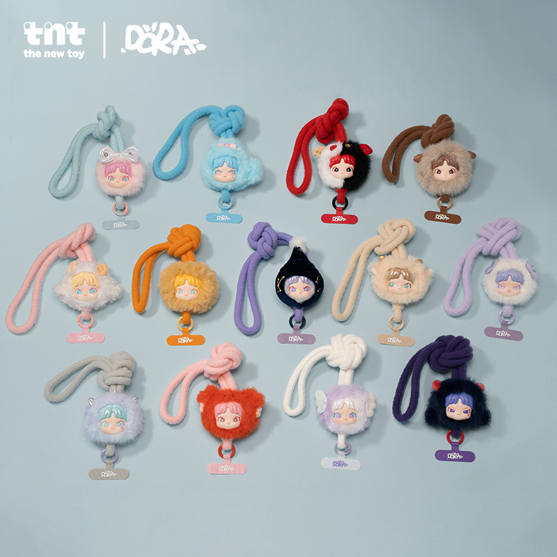 DORA Constellation Monogatari Series Plush Phone Strap Blind Box